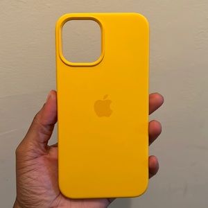 iPhone 12 promax Apple silicone case